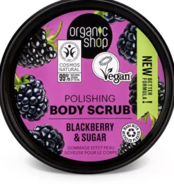 Organic Shop Body Scrub Blackberry & Sugar 250 ml