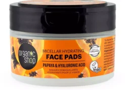 Organic Shop Micellar Hydrating Face Pads 20 pcs