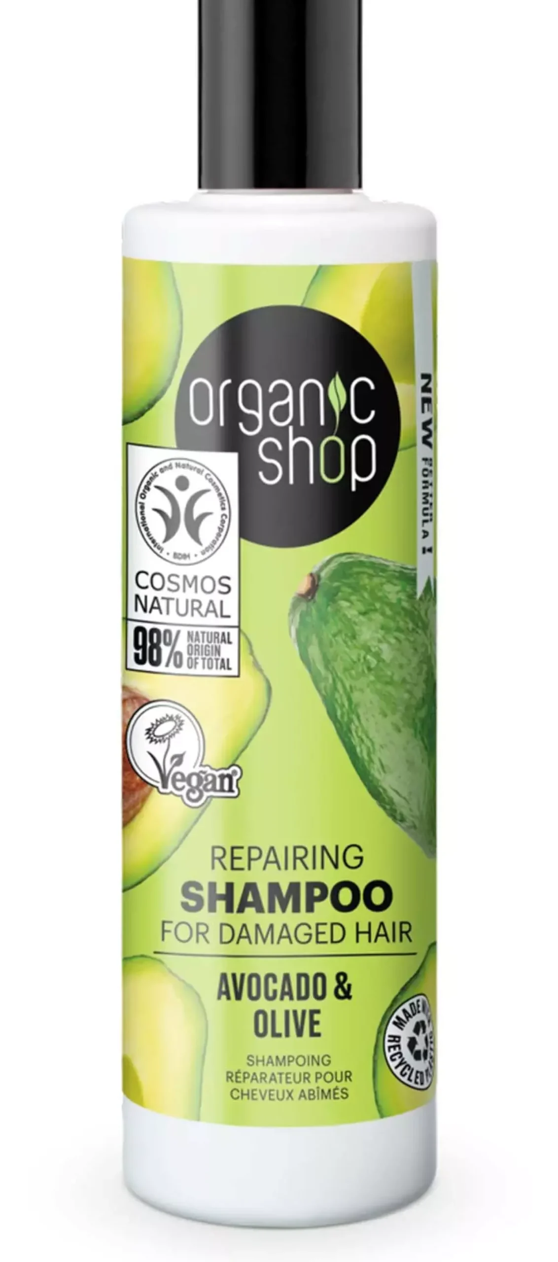 Organic Shop Repairing Shampoo Avocado & Olive 280 ml