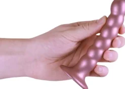 Ouch! by Shots Beaded Silicone G-Spot Dildo 13 cm