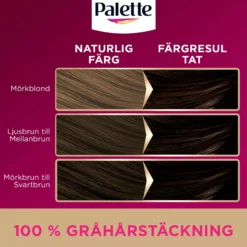 Palette Intensive Creme Coloration 4-0 Soft Mid Brown