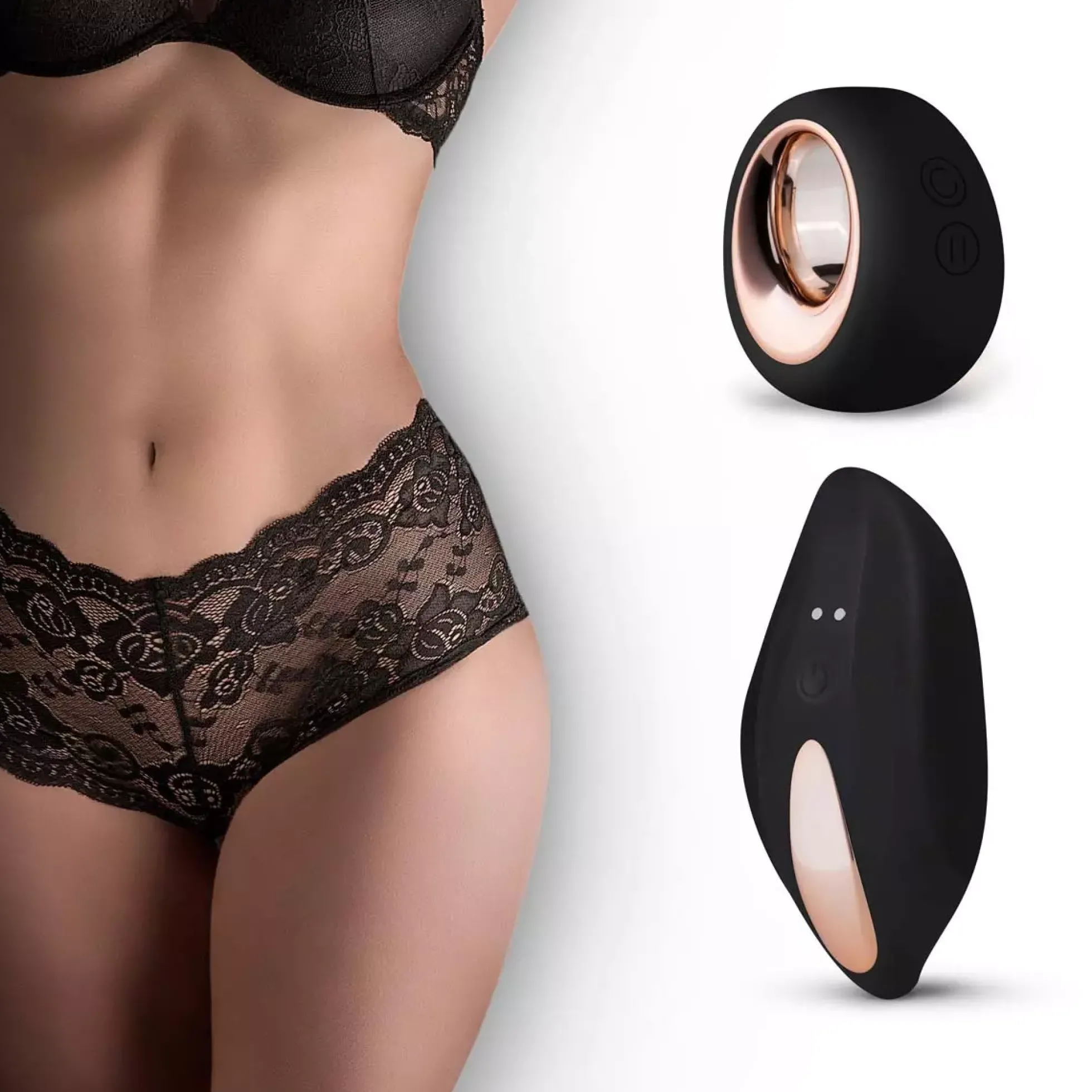 Pantyrebel Vibrating Hipster Black