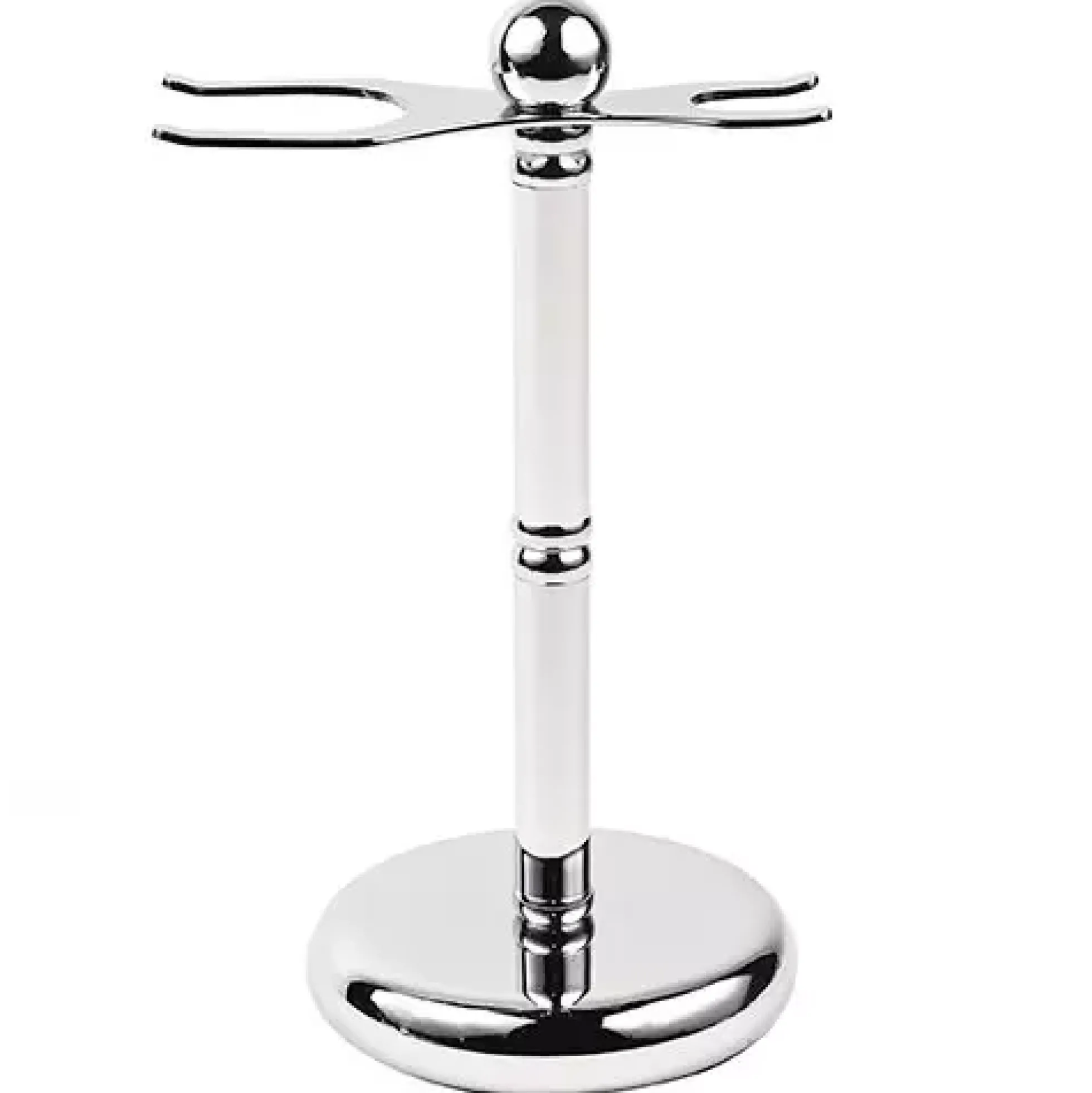 Parker Shaving Deluxe Chrome 2 Prong Shave Stand