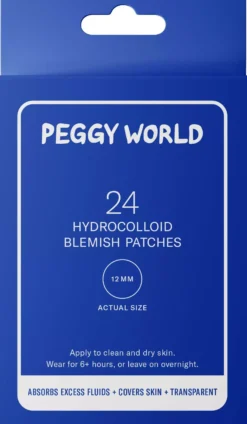 Peggy World Blemish Patches Round Transparent