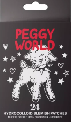 Peggy World Blemish Patches Stars and Hearts Purple