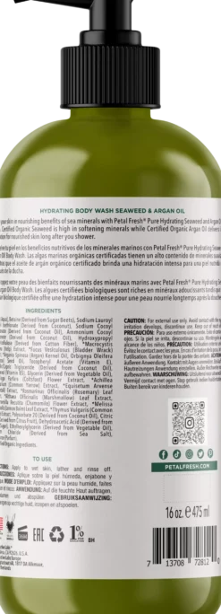 Petal FreshPure Seaweed & Argan Oil Body Wash 473 ml