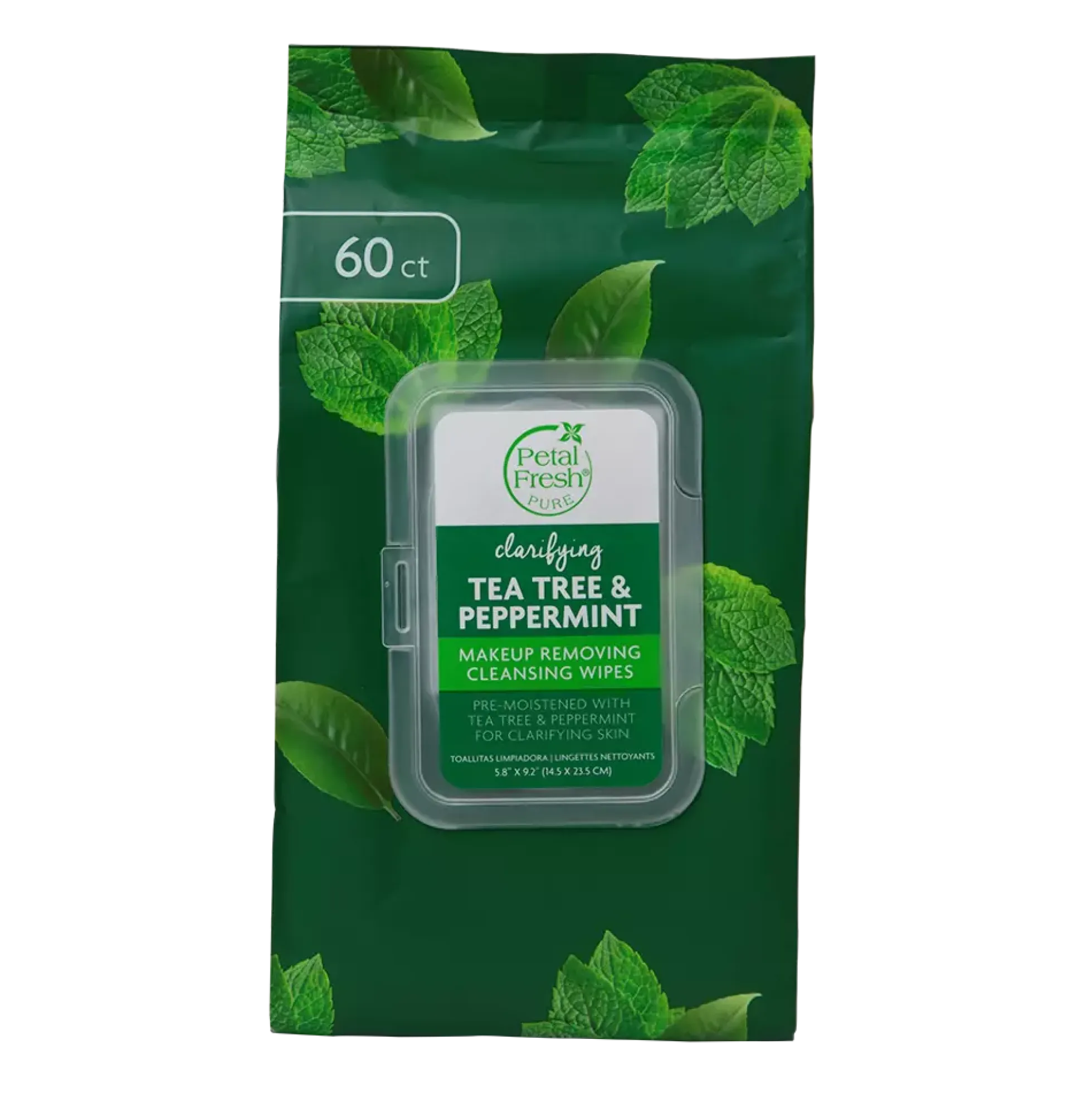 Petal FreshPure Tea Tree & Peppermint Makeup Removing Wipes