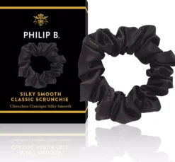 Philip B Classic Scrunchie Black