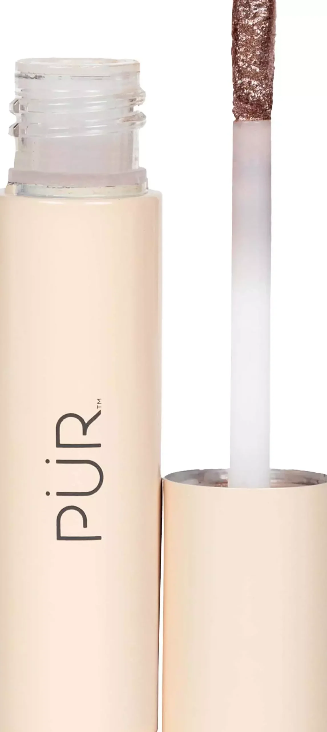 PÜR Cosmetics On Point Tint Creamy Eyeshadow & Primer with Peptides Cashmere