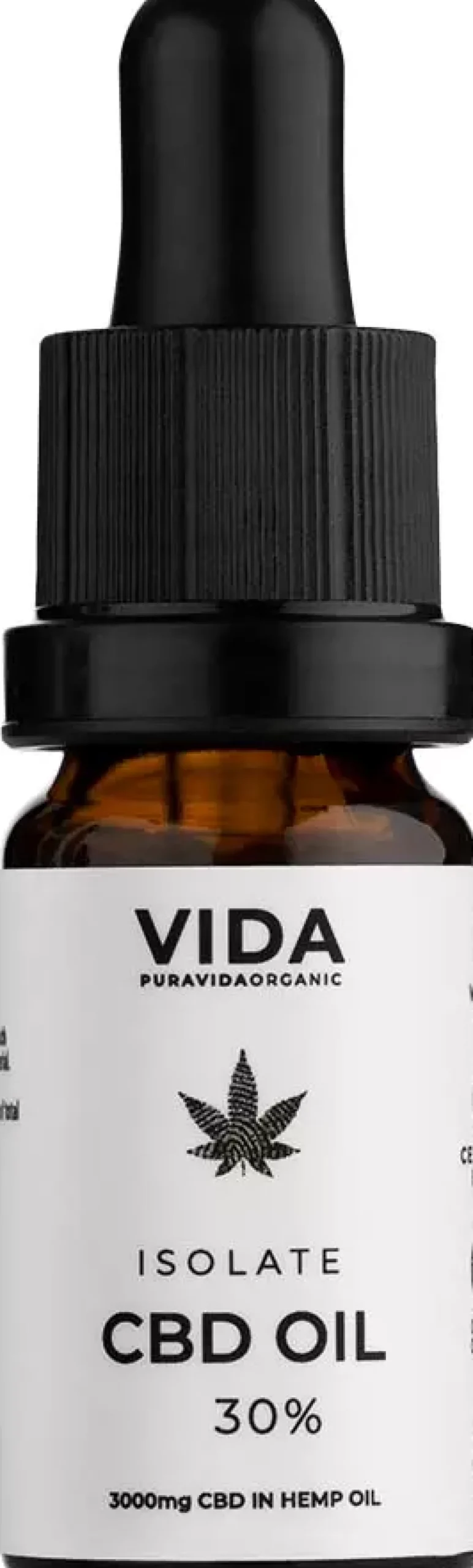 Pura Vida Isolate CBD Oil 30%, 10ml 10 ml