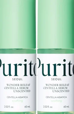 Purito Wonder Releaf Centella Serum Unscented Duo 2x60 ml