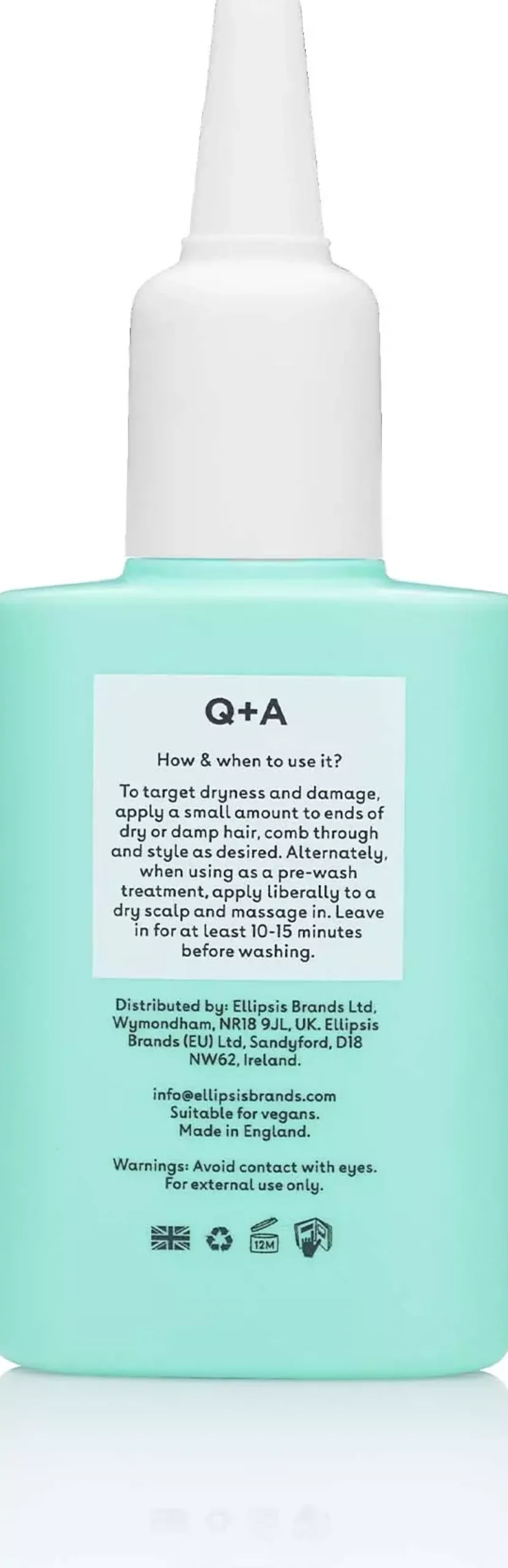 Q+A Nourishing Hair + Scalp Oil 50 ml