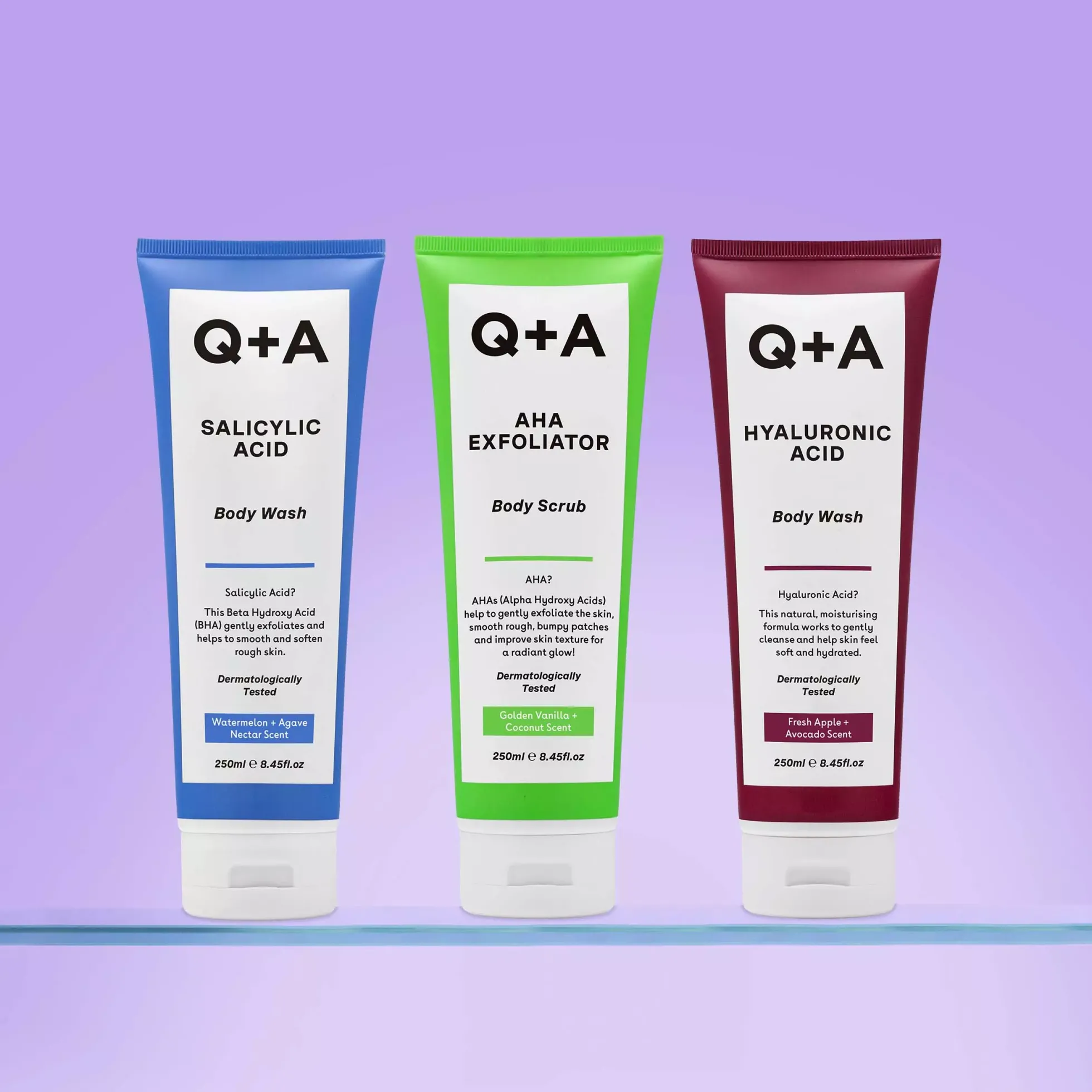 Q+A Salicylic Acid Body Wash 250 ml