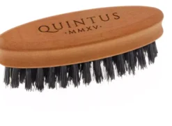 Quintus MMXV Small Beard Brush Pearwood Wild Boar Bristles