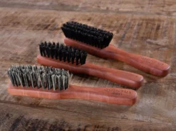 Quintus MMXV Small Vegan Beard Brush with Handle Tampico Fibers