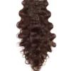 Rapunzel of Sweden Classic Clip-ins Beach Wave / Medium Volume / 7 pieces 60 cm 2.3 Chocolate Brown