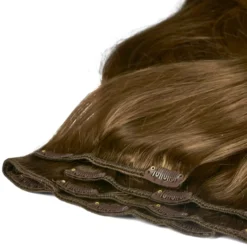 Rapunzel of Sweden Classic Clip-ins Straight / Medium Volume / 7 pieces 40 cm 5.0 Brown