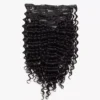 Rapunzel of Sweden Classic Clip-ins Soft Curls / Medium Volume / 7 pieces 40 cm 1.2 Black Brown