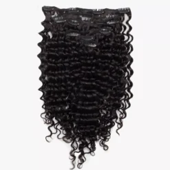 Rapunzel of Sweden Classic Clip-ins Soft Curls / Medium Volume / 7 pieces 40 cm 1.2 Black Brown