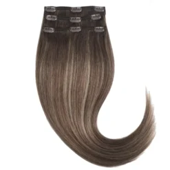 Rapunzel of Sweden Classic Clip-ins Straight / Light Volume / 3 pieces 50 cm Hazelnut Caramel Balayage B2.3/5.0