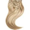 Rapunzel of Sweden Classic Clip-ins Straight / Medium Volume / 7 pieces60 cm M7.3/10.8 Cendre Ash Blonde Mix