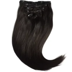 Rapunzel of Sweden Classic Clip-ins Straight / Medium Volume / 7 pieces 50 cm 1.2 Black Brown