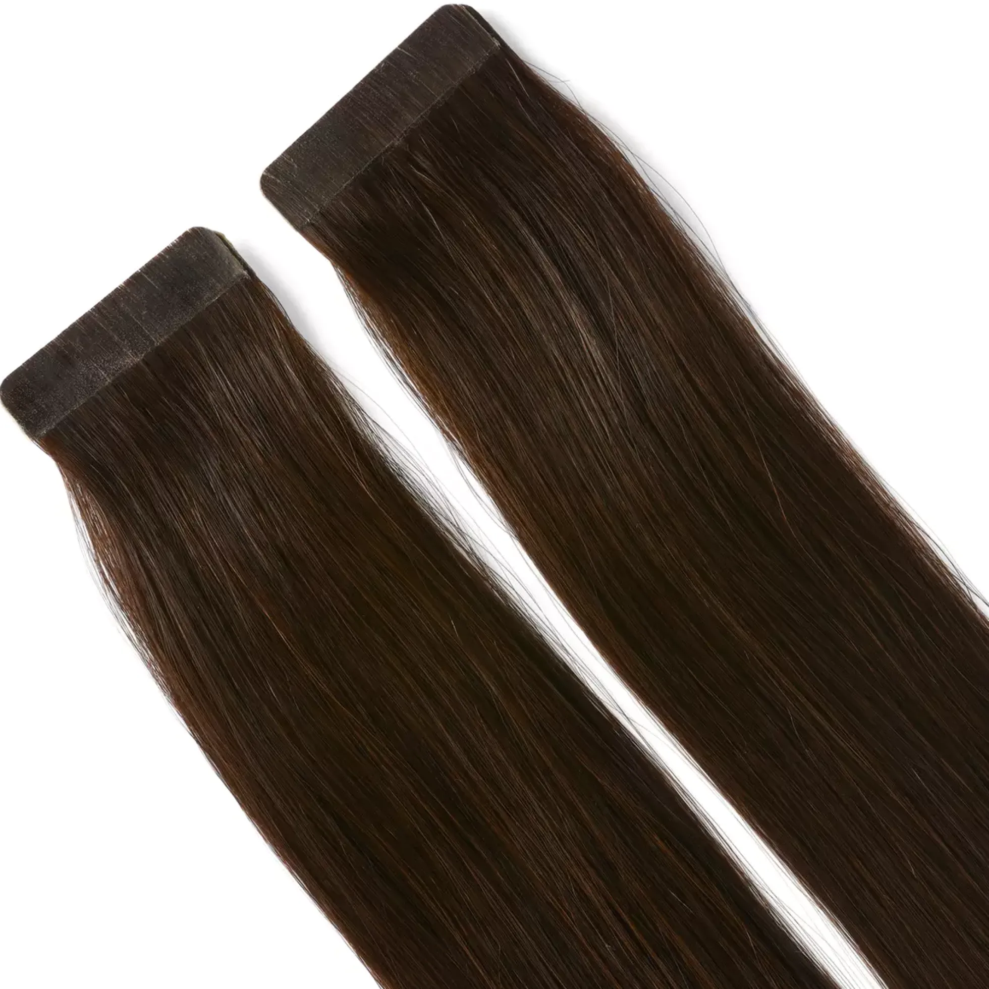Rapunzel of SwedenClassic 4 Premium Tape Extensions Straight / Classic Tape 4 cm / 8 pieces 40 cm 2.3 Chocolate Brown