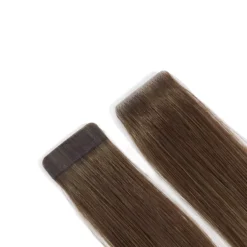 Rapunzel of Sweden Premium Tape Extensions Straight / Mixed Tapes 3 cm / 8 pieces 50 cm Hazelnut Caramel Balayage B2.3/5.0