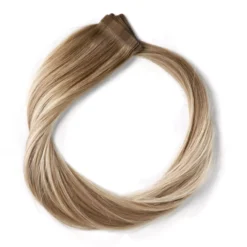 Rapunzel of Sweden Premium Tape Extensions Straight / Classic Tape 4 cm / 8 pieces 50 cm Dark Ashy Blonde Balayage B2.6/10.7