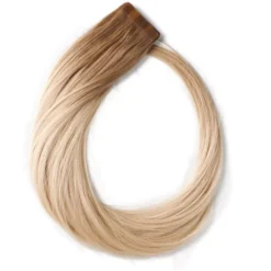 Rapunzel of Sweden Premium Tape Extensions Straight / Classic Tape 4 cm / 8 pieces 50 cm Cool Platinum Blonde Balayage B7.3/10.10