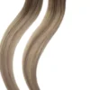 Rapunzel of Sweden Single Invisible Clip-ins Straight / 2 pieces 40 cm Dark Ashy Blonde Balayage B2.6/10.7