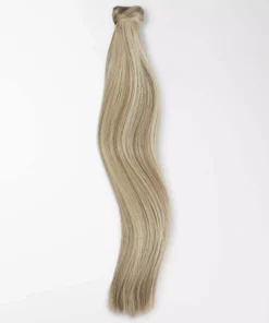 Rapunzel of Sweden Vegan Ponytail Straight / Clip-in / Medium Volume 40 cm M7.3/10.8 Cendre Ash Blonde Mix