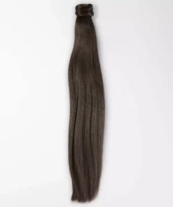 Rapunzel of Sweden Vegan Ponytail Straight / Clip-in / Medium Volume 40 cm 2.3 Chocolate Brown