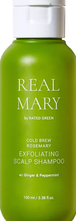 Rated GreenReal Mary Cold Brew Rosemary Exfoliating Scalp Shampoo 400 ml