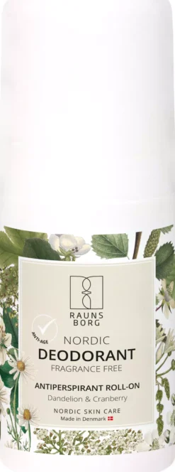 RaunsborgNordic Deo Roll-on Antiperspirant Perfume-free 75 ml