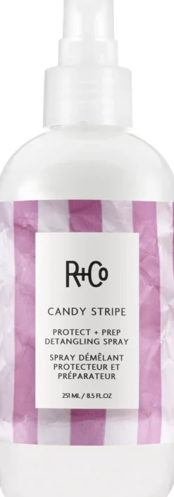 R+Co CANDY STRIPE Protect+Prep Detangling Spray 251 ml