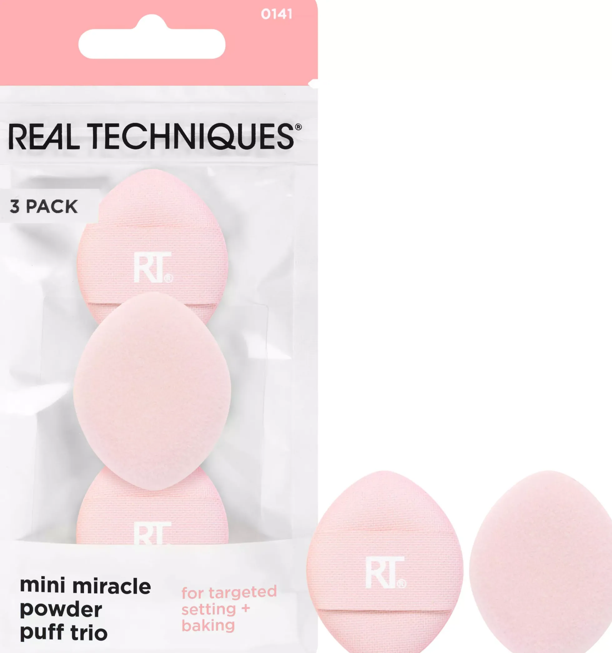 Real Techniques Mini Miracle Powder Puff Trio