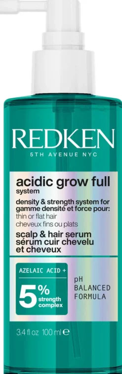 RedkenAcidic Grow Full System Scalp & Hair Serum for Thin or Flat Hair 100 ml