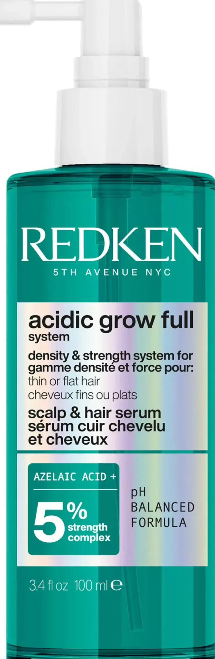 RedkenAcidic Grow Full System Scalp & Hair Serum for Thin or Flat Hair 100 ml