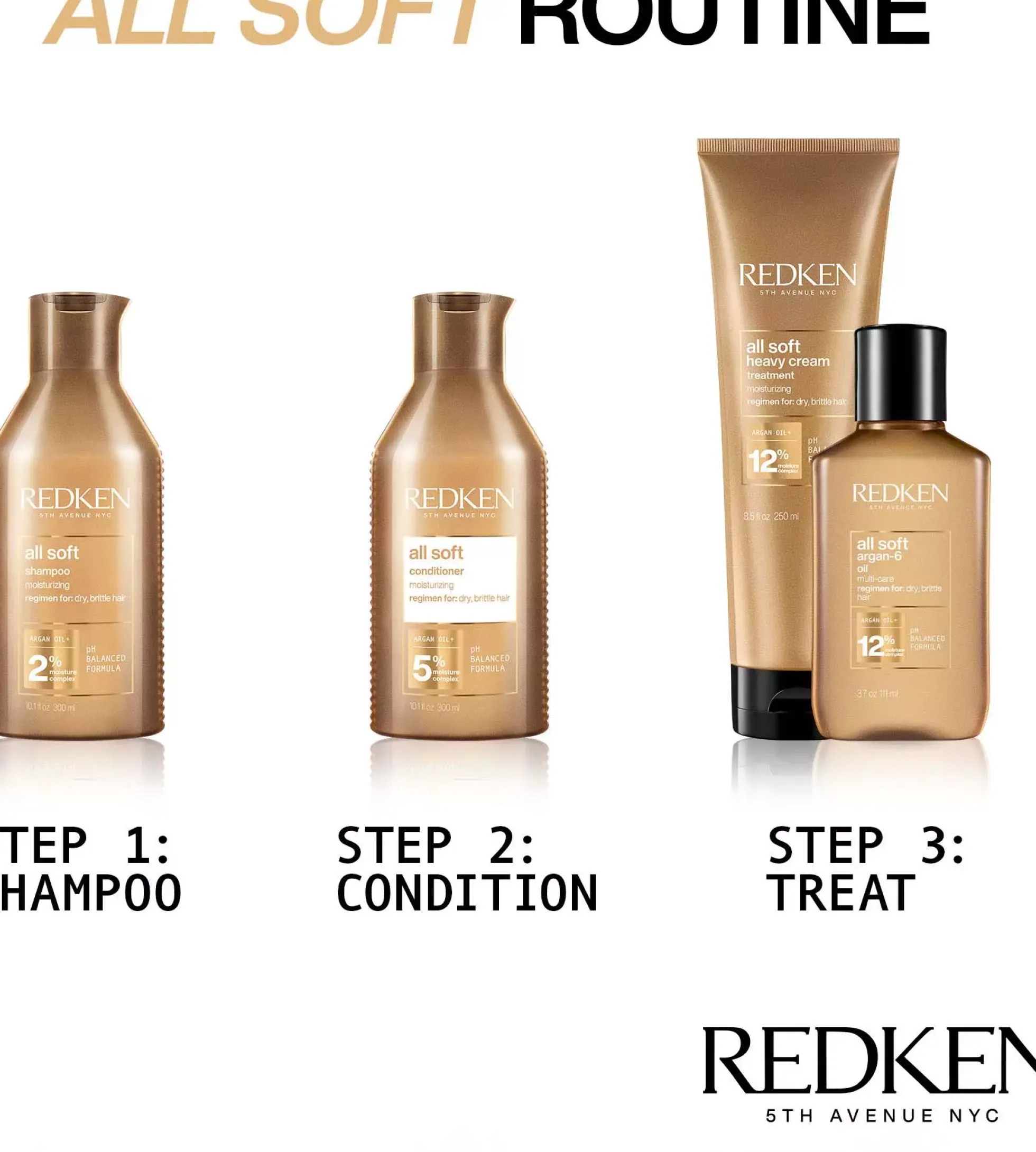 RedkenAll Soft Shampoo 300 ml