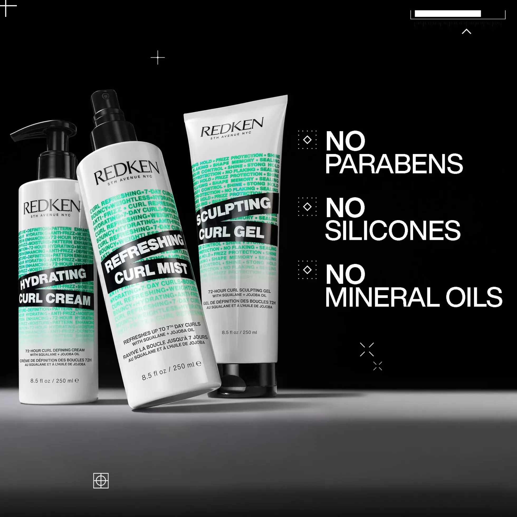 RedkenCurl Stylers Refreshing Curl Mist 250 ml