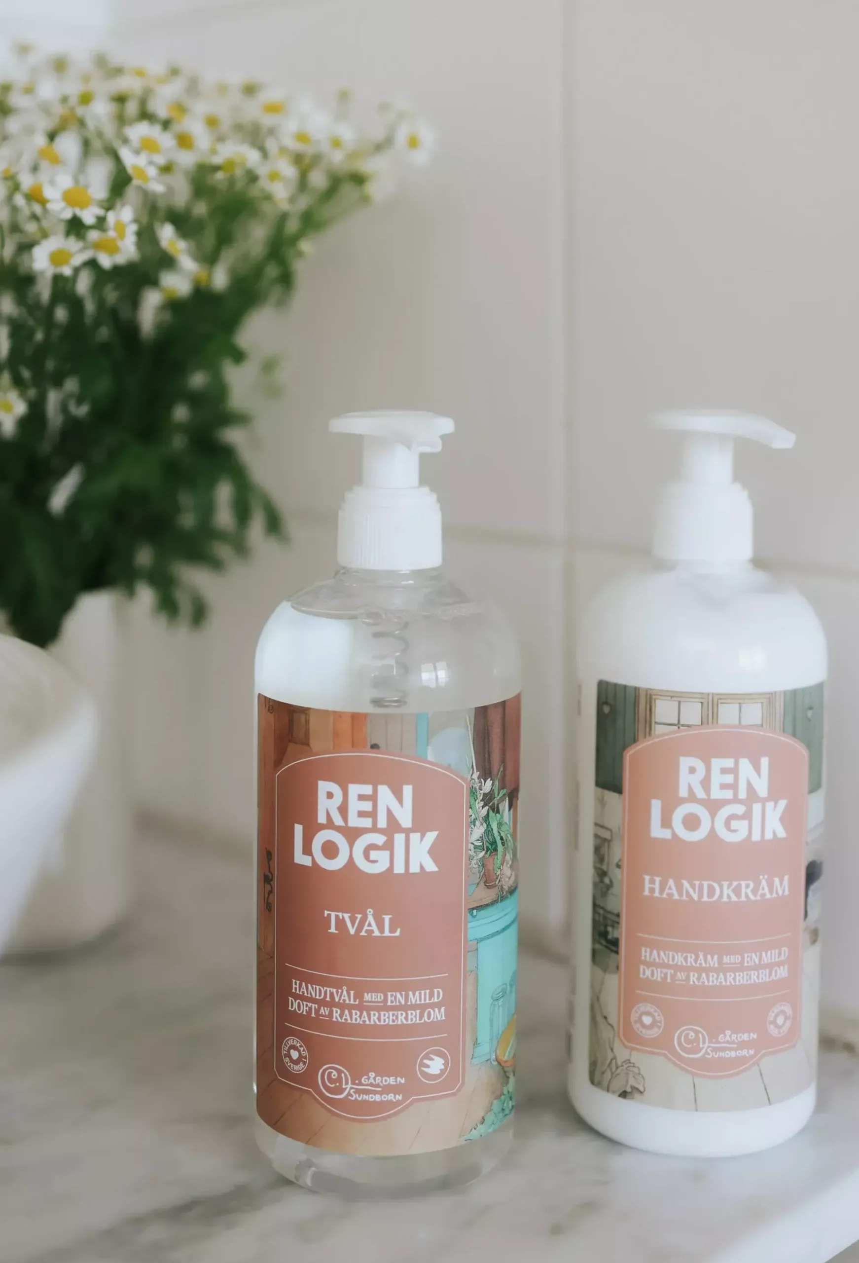 Ren Logik Hand Creme Rhubarb Flower 500 ml