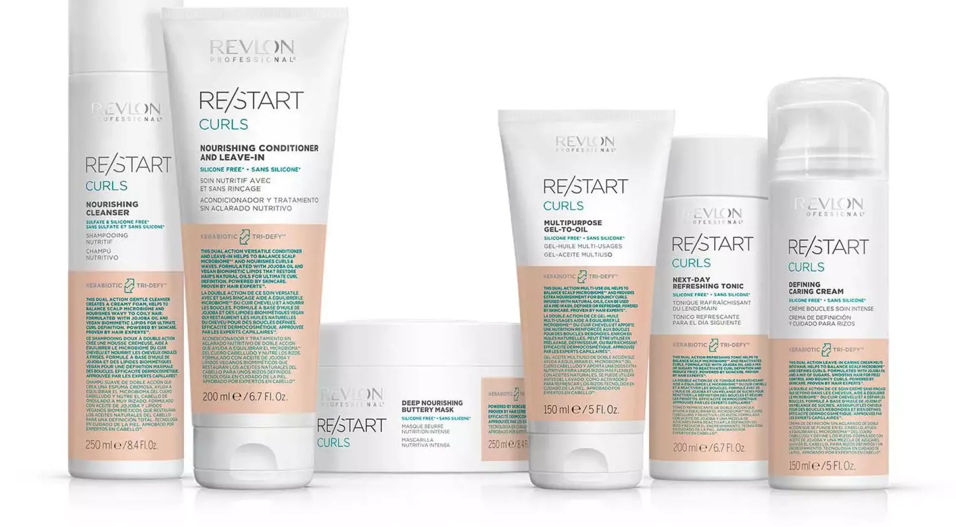Revlon ProfessionalRestart Curls Defining Cream 150 ml