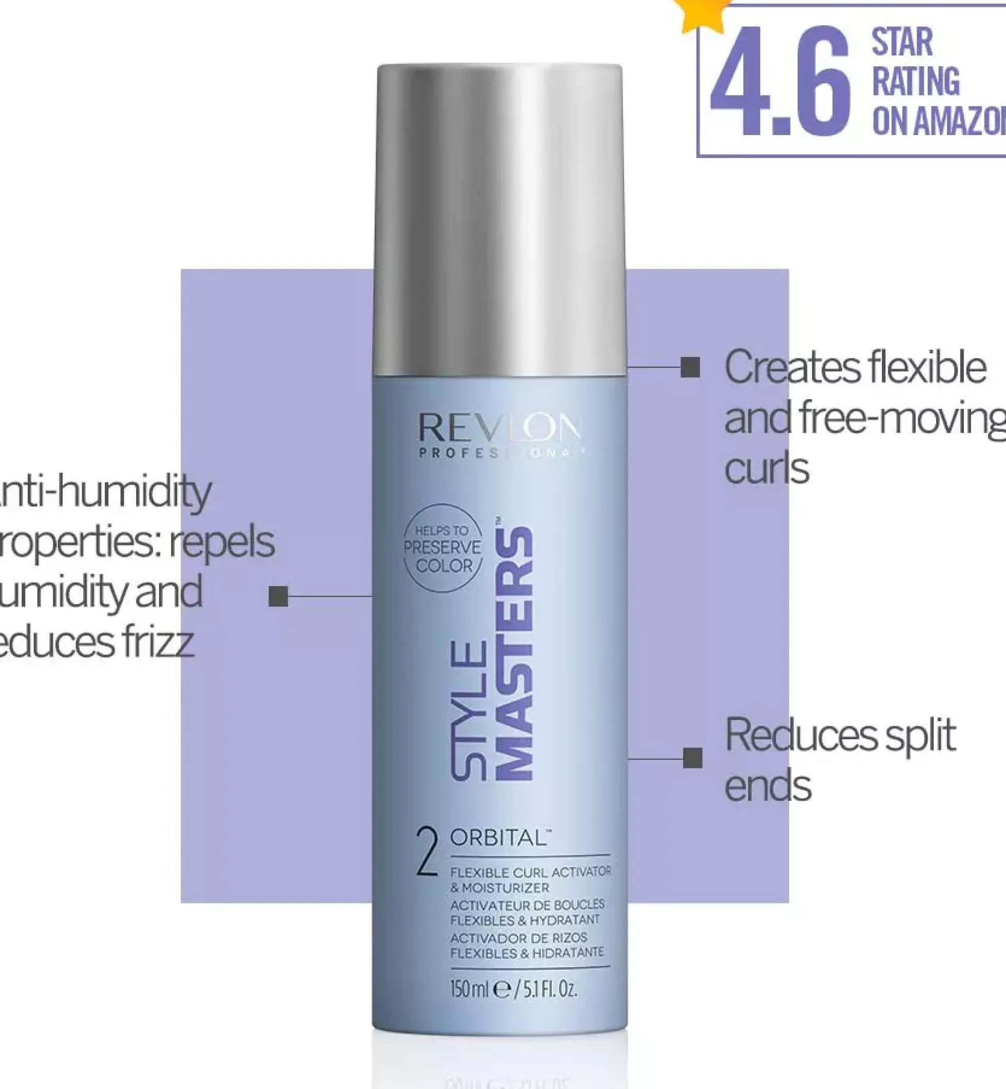 Revlon ProfessionalStyle Masters Styling Curly Orbital 150 ml