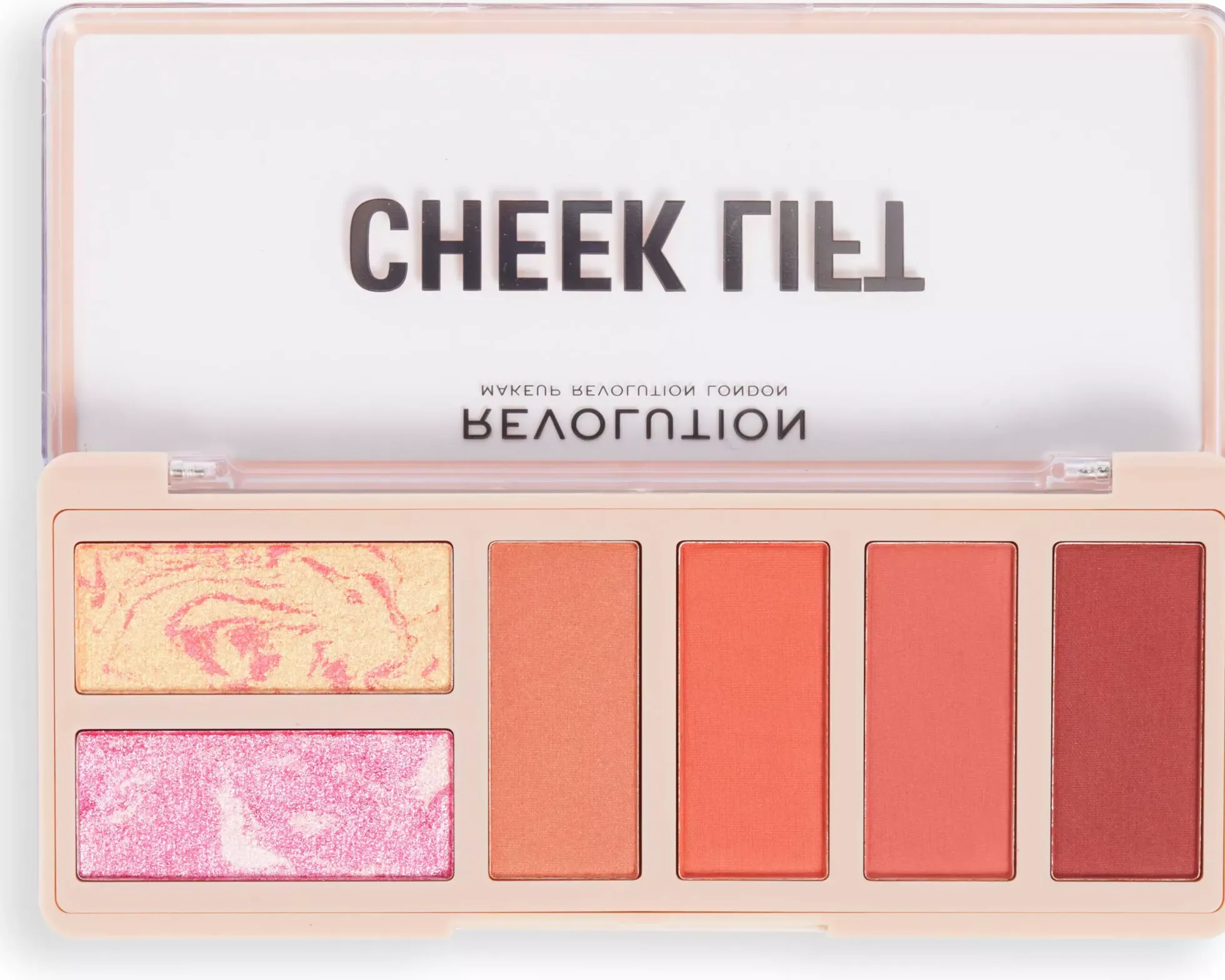 Revolution Beauty London Blush Lift Palette Coral Dreaming 10 g