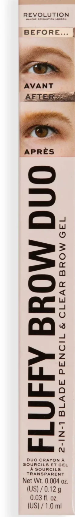 Revolution Beauty London Fluffy Brow Filter Duo 1 g