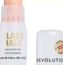 Revolution Beauty London Glass Halo Highlighter Stick Rose Glow