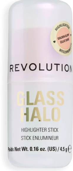Revolution Beauty London Glass Halo Highlighter Stick Rose Glow