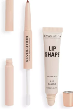 Revolution Beauty London Lip Shape Kit Chauffeur Nude