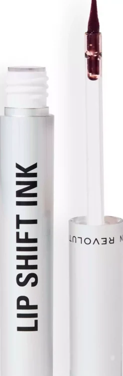 Revolution Beauty London Lip Shift Ink Peel Off Lipliner Stain Bitten Cherry
